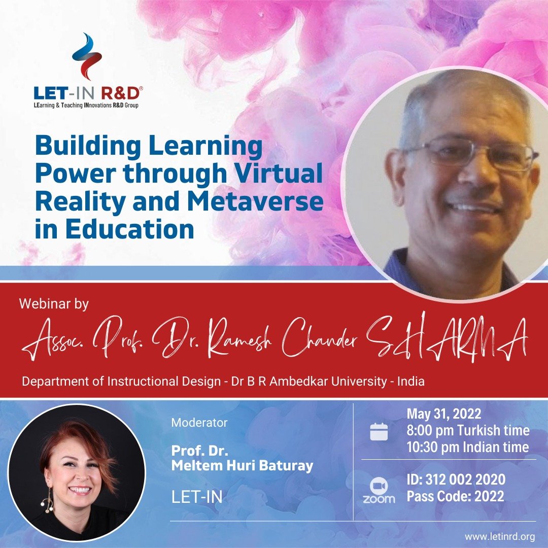 Building Learning Power through Virtual Reality & Metaverse in Education Assoc. Prof. Dr. Ramesh Sharma