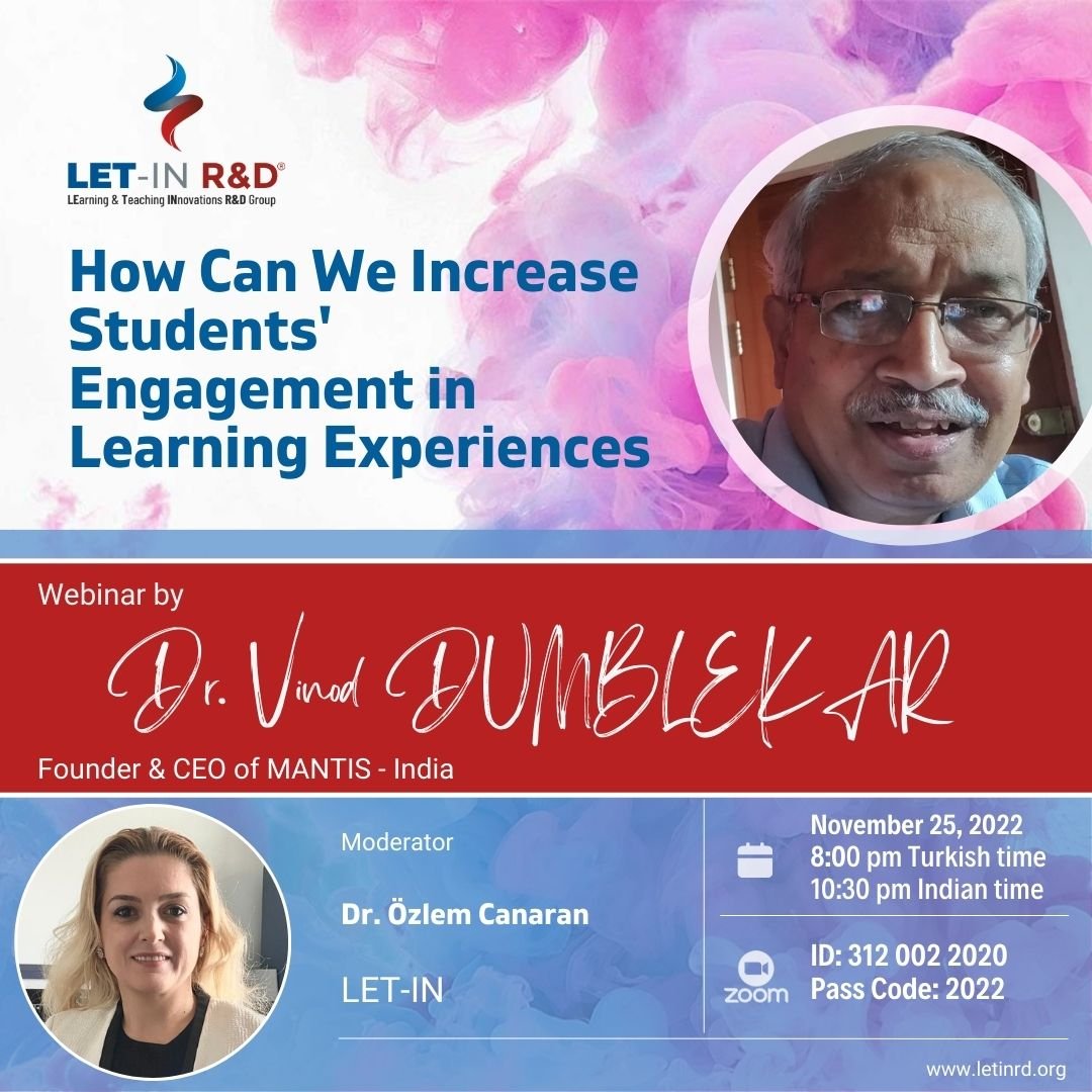 How Can We Increase Students' Engagement in Learning Experiences Dr. Vinod Dumblekar